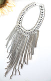 The Fringe Silver Necklace